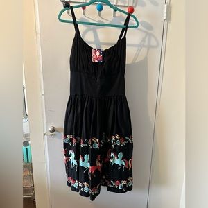 NWT Pinup Girl 
XL - Ella Vintage Sundress in Unicorns and Pegasus Print